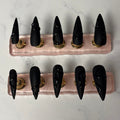 Black Snake Press-On Nails – “Venom Drip” Collection