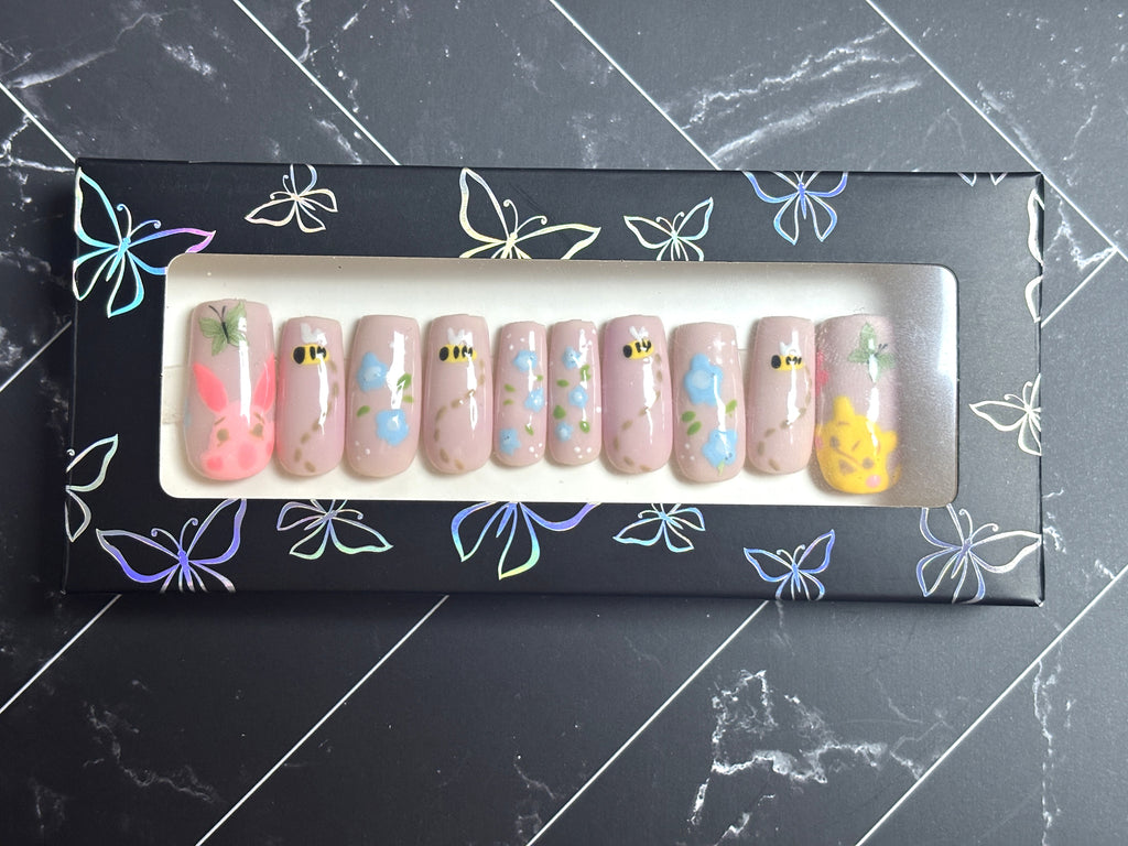 Winnie the Pooh Press-On Nails- Hundred Acre Wood Collection