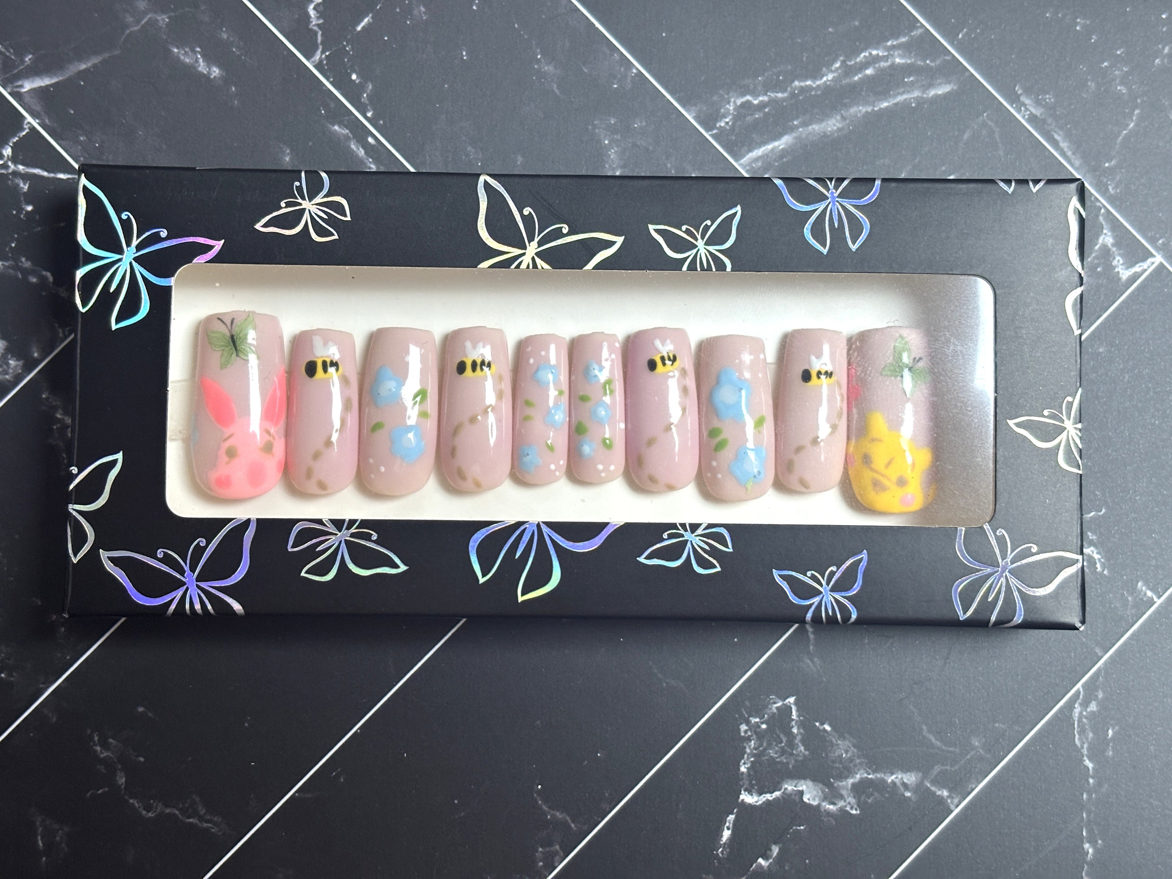 Winnie the Pooh Press-On Nails- Hundred Acre Wood Collection